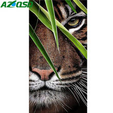 AZQSD 5D Diamond Painting Mosaic Animal Full Square Drill Diamond Embroidery Tiger Cross Stitch Home Decor DIY Needlework 2024 - buy cheap