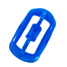 Abridor de boca de borracha macia dental, cor azul 134 ℃, tamanho livre 5.5x8.0cm 2024 - compre barato