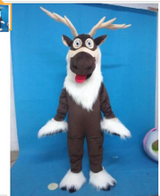 Mascote de cervo fofo adulto, adorável, vestido fantasia, desenho, festa, tamanho adulto, venda imperdível 2024 - compre barato