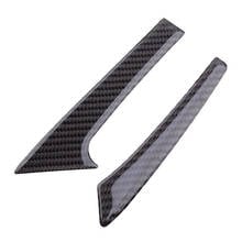 2Pcs Carbon Fiber Black Car Center Handle Side Trim Cover Fit for Chevrolet Corvette C7 2014 2015 2016 2017 2018 2019 2024 - buy cheap