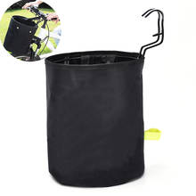 NEW Bicycle Front Basket Carrier Bike Foldable Storage Bag Basket Front Carrier 35*70cm Wholesale 2024 - buy cheap