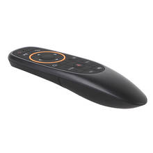 Mando a distancia inalámbrico G10 Fly Air Mouse 2,4 GHz, Control por voz para juego de detección giroscópica para Android TV Box Mini PC 2024 - compra barato