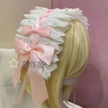 Japanese Lolita Lolita Ornament Daily Lo Mother All-match KC Headdress Fairy Soft Sister Hair Band Hair Accessories 2024 - buy cheap