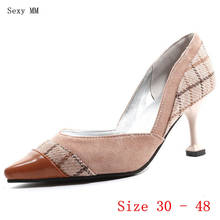 High Heels Women Pumps High Heel Shoes Stiletto Woman Party Wedding Shoes Kitten Heels Plus Small Size 30 - 48 2024 - buy cheap