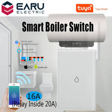 US 16A WiFi Smart Timer Panel Wall Boiler Water Heater Wall Touch Switch Smart Life Tuya Voice Remote Control Alexa Google Home 2024 - buy cheap