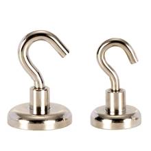 32mm/25mm Strong Magnetic Hooks Power Hook Holder Hooks Heavy Duty Wall Hooks Hanger Key Coat Cup Hanger 1 2024 - buy cheap