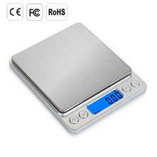 Digital Kitchen Scale Mini Pocket Stainless Steel High Precision Jewelry Electronic Balance Weight Gold Grams 2024 - buy cheap