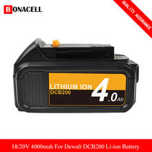 4000mAh DCB200 DCB180 XRP Replacement Battery for Dewalt DCB182 DCB204 DCB205 DCB206 DCB205-2 DCD985B DCD771C2 DCS355D1 DCD790B 2024 - buy cheap