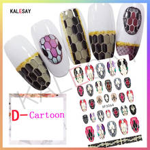 Nail Stickers Cartoon Brand Nail Art Sticker for Manicure Adhesive Decals Cute Dog Nail Art Decals for Design 2024 - buy cheap