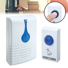 Wireless Jinglebell Doorbell Battery Operated Door Bell With LED Flash 32 Tune Song 100M Range 2024 - buy cheap