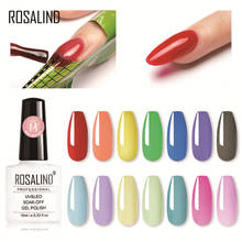 ROSALIND-esmalte de uñas, barniz de Gel UV LED, para decoración de uñas, Color sólido 2024 - compra barato