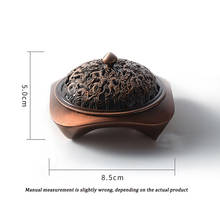 Chinese-style Kowloon incense burner copper-plated antique dragon and phoenix incense burner home decoration fresh air c 2024 - buy cheap