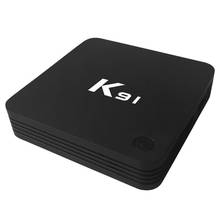 Conjunto tv box inteligente k91 s905l com android 7.1, quad core, 1gb de ram, 8gb de rom, bluetooth, reprodutor de mídia, para casa 2024 - compre barato