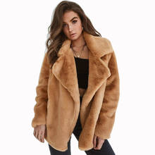 iClosam Teddy Coat Women Fluffy Jacket Autumn Double Fur Casual Plus Size Lamb Winter Faux Fur Coat Female Overcoat 2024 - buy cheap