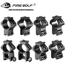 Tactical Profile 25.4mm/30mm Flashlight Rifle Scope Mount Rings for 11mm /20mm Rail with Picatinny 20mm Top Weaver Rail 2024 - buy cheap