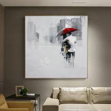 Arthyx Art Hand Painted Lovers Figure Oil Paintings On Canvas Modern Abstract Wall Art Pictures For Living Room Hotel Decoration 2024 - buy cheap