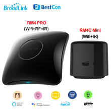 2020 Broadlink RM4, Broadlink RM4 PRO, RM4C Mini Smart Home Remote WIFI IR RF Universal Remote Controller Work with Alexa Google 2024 - buy cheap