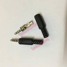20PCS/Lot 3.5mm Audio Jack/Plug connector male Black Plastic Housing 4 pole 2024 - buy cheap