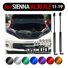 Soporte de elevación para capó delantero de coche, amortiguador de Gas de fibra de carbono, para Toyota Sienna XL30 2011-2020 2024 - compra barato