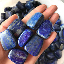 20-45mm Natural large lapis lazuli gravel crystal original stone granule fish tank flower landscaping decoration 100g 2024 - buy cheap