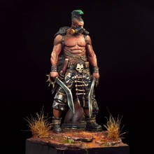 1/24 Assembly Resin Figure Kit Mohawk warrior 2024 - buy cheap