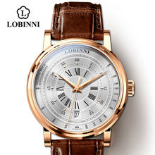 Switzerland LOBINNI New Men Watches Top Luxury Brand Japan Import NH35A SII O Auto Mechanical MOVT Men's Clock Sapphire 2024 - buy cheap