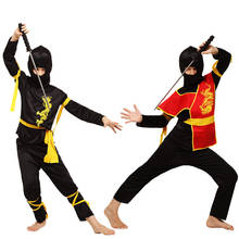 Kids Clothes Sets Ninja Costumes Christmas Party Boys Girls Warrior Stealth New Year Purim Cosplay Assassin Costume 2024 - buy cheap