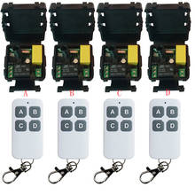 Relé universal ac 220v 10a 1ch 1ch 1ch rf interruptor controle remoto sem fio módulo transmissor + receptor, 315 / 433 mhz