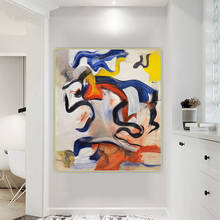 Kawem-tela de pintura a óleo,-pôster de parede, decoração para casa e sala de estar 2024 - compre barato