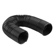 Car Modified Air Intake Ducting 63mm Car Modified Air Intake Flexible Expansion Black Pipe Ducting Silicone Hose Dropshipping 2024 - buy cheap