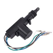 Motor universal para fechadura de porta, atuador com 2 fios, 12v, sistema de travamento de carro, pistola única 2024 - compre barato