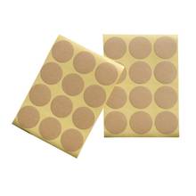 Wholesale Blank Round Kraft 600pcs/lot Square Seal Sticker for Handmade Products 35mm Heart Gift Sealing Stickers DIY Note Label 2024 - buy cheap