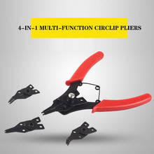 4 IN 1 Set Multi-function Pliers Snap Ring Pliers Tools Multi Crimp Tool Internal External Ring Remover Retaining Circlip Pliers 2024 - buy cheap