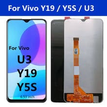 6.53" For vivo y19 LCD Display Touch Screen Digitizer Assembly Replacement  For Vivo Y19 2019 / Y5s 2019 / U3 LCD 2024 - buy cheap