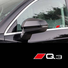 2 Pcs Decal Sticker Car Windows Sticker For Audi A1 A3 A4 A5 A6 A7 A8 Q1 Q3 Q5 Q7 Q8 TT R8 2024 - buy cheap