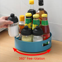 360 Rotating Storage Tray Kitchen Spice Jar Food Snack Tray Home Seasoning Spice Racks Organizer Multifunctional Storage Plate 2024 - buy cheap