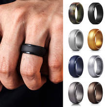 Антибактериальное Силиконовое кольцо, модное уличное мужское и женское кольцо, гипоаллергенное прочное кольцо на палец, резинки высокого качества 2024 - купить недорого