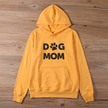 ONSEME-Sudadera con capucha para mujer, suéter Unisex con estampado de perro y Mamá, ropa de calle gótica, jerséis, regalo para el día de la madre 2024 - compra barato