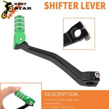 Motorcycle CNC Aluminum Folding Shifter Shift Pedal Lever For Kawasaki KX450F KXF450 2009-2018 KX450 2019-2022 KX450X 2021-2022 2024 - buy cheap