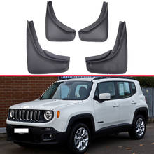 For Jeep Renegade 2015-2019 Mud Flaps Splash Guards Fender Mudguard Kit Mud Flap Splash Guards Mudguard Car styling 4PCS 2024 - buy cheap