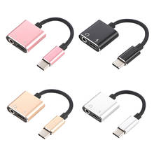 Adaptador tipo C Aux o USB tipo C a 3,5mm, para Xiaomi Mi 6, Huawei, sin conector 3,5 2024 - compra barato