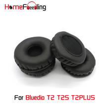 Амбушюры Homefeeling для Bluedio T2 T2S T2PLUS, амбушюры, круглые универсальные запасные части Leahter, амбушюры 2024 - купить недорого