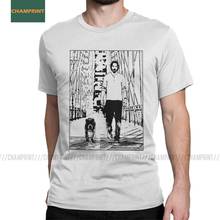 John Wick T-Shirt Men Keanu Reeves Movie Parabellum Dog Film Animals Baba Yaga Fashion 100% Cotton Tees Short Sleeve T Shirt 2024 - buy cheap