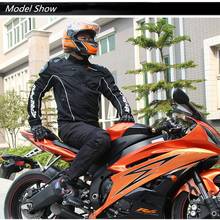 Motorcycle Jacket Summer Breathable Reflective Riding Protective Suit Moto Rally Motocross Motorbike Racing Clothing Men JK-08 2024 - buy cheap