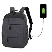 Crossten-Mochila impermeable con puerto de carga USB para ordenador portátil, morral escolar, Mochila de viaje, Mochila urbana de ocio 2024 - compra barato