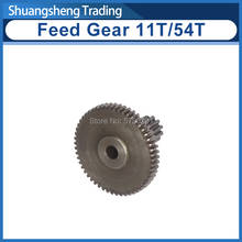 Feed Gear 11T/54T SIEG SC2-061 Lathe Parts for JET BD-X7 2024 - buy cheap