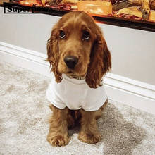 New Summer Pet Dog Cotton T-shirt  Vest Clothes For small Medium Dogs French Bulldog Schnauzer Pomeranian Pug Costume LYC21 2024 - buy cheap