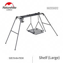 Naturehike-estante portátil de hierro forjado para acampar, soporte de olla colgante de 60KG para barbacoa al aire libre, accesorios de Picnic 2024 - compra barato