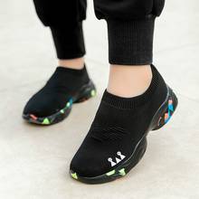 2021 Kids Socks Shoes Spring Summer Children's Sports Shoes Light Boys Sneakers Fashion Mesh Breathable Boys Girls Running Shoes 2024 - buy cheap