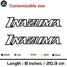 Adesivo para capacete moto rciclo, adesivo de personalidade, colante para suzuki inazuma 2024 - compre barato